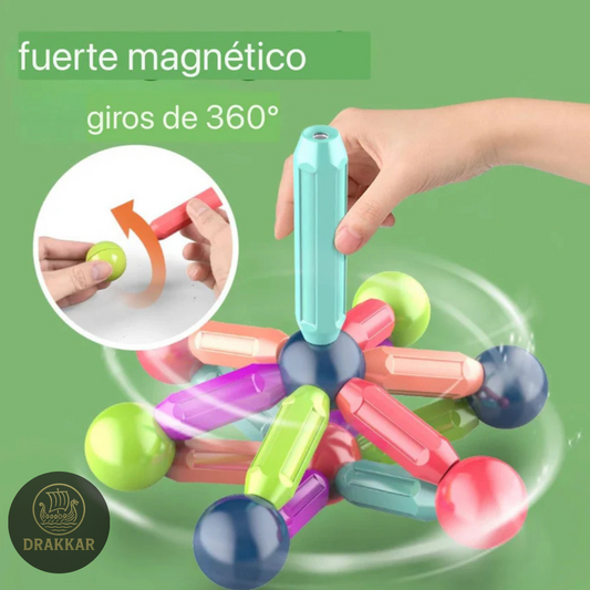 Juego Bloques Magnéticos
