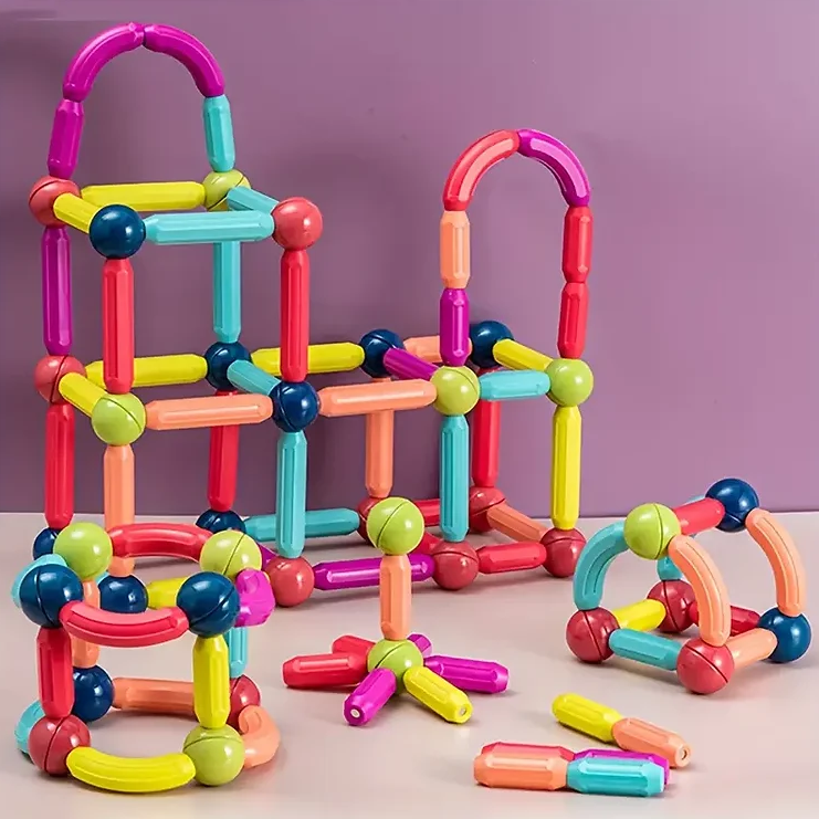 Juego Bloques Magnéticos