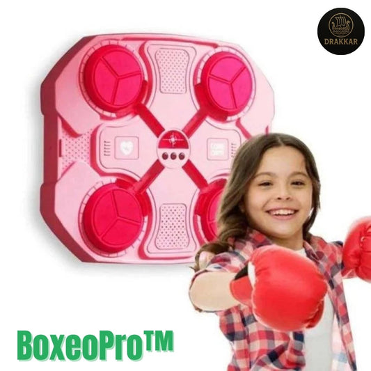 BoxeoPro™  Maquina De Boxeo Musical Con Guantes