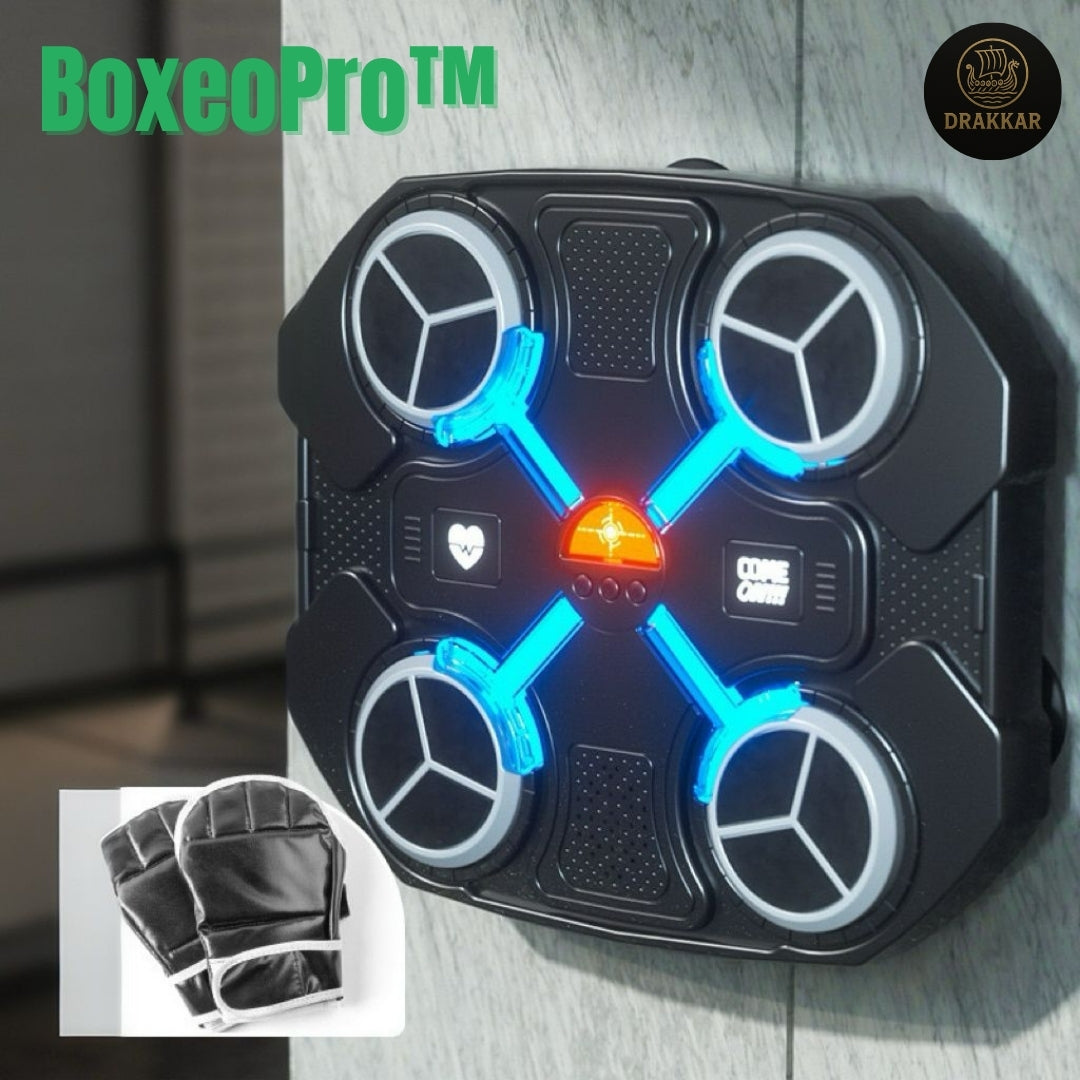 BoxeoPro™ Maquina De Boxeo Musical Con Guantes