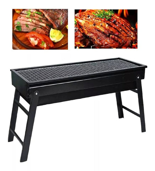 PARRILLA PORTATIL DE ACERO INOXIDABLE