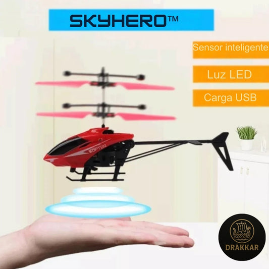 SkyHero™  Drone Mini Helicóptero Con Sensor Volador