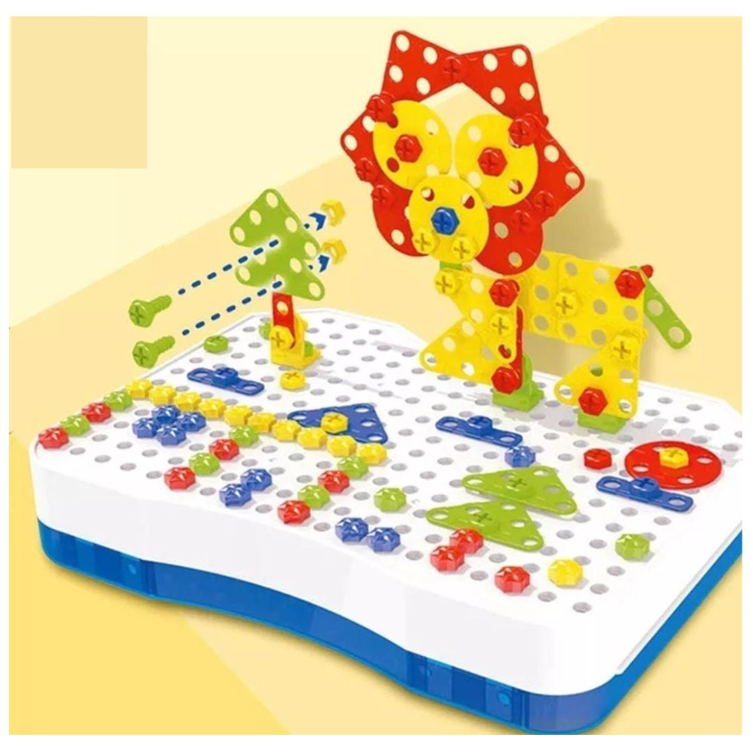 BLOQUES DE CONSTRUCCION CON TALADRO