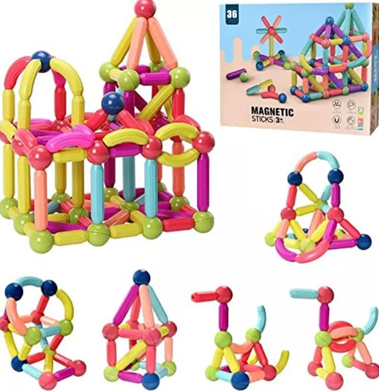 Juego Bloques Magnéticos