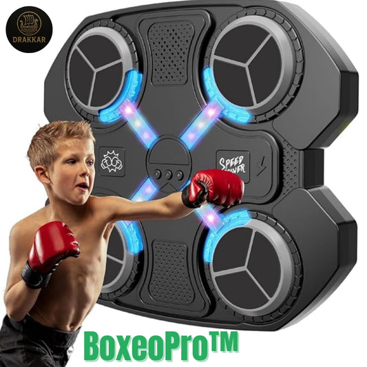 BoxeoPro™  Maquina De Boxeo Musical Con Guantes